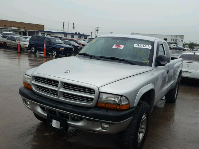 1D7HG32N83S132981 - 2003 DODGE DAKOTA SPO SILVER photo 2