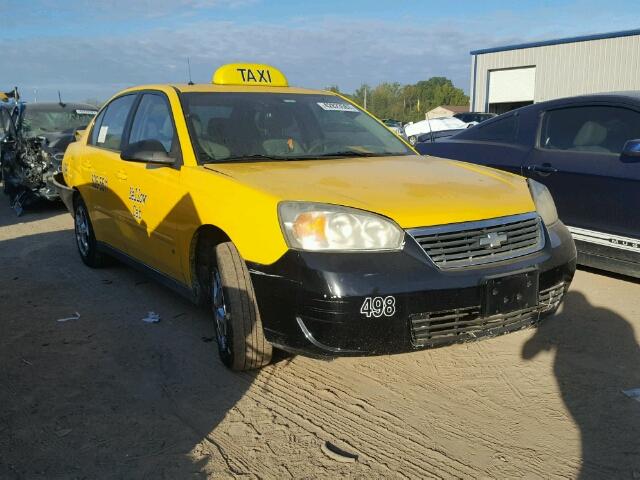 1G1ZS58F87F222034 - 2007 CHEVROLET MALIBU LS YELLOW photo 1