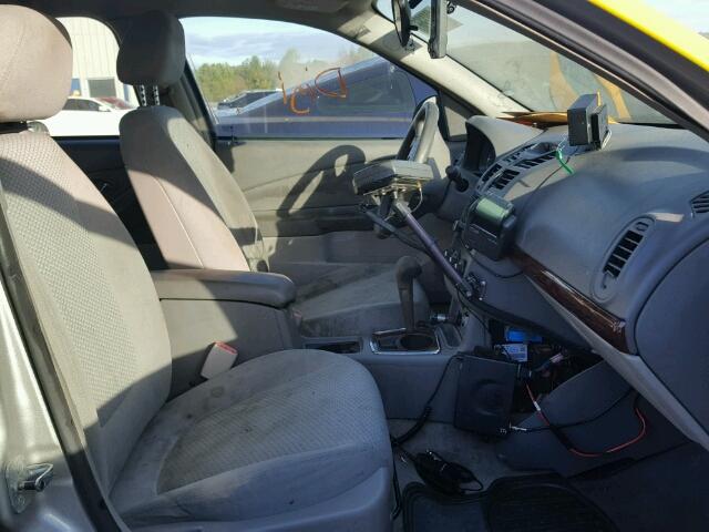 1G1ZS58F87F222034 - 2007 CHEVROLET MALIBU LS ყვითელი ფოტო 5