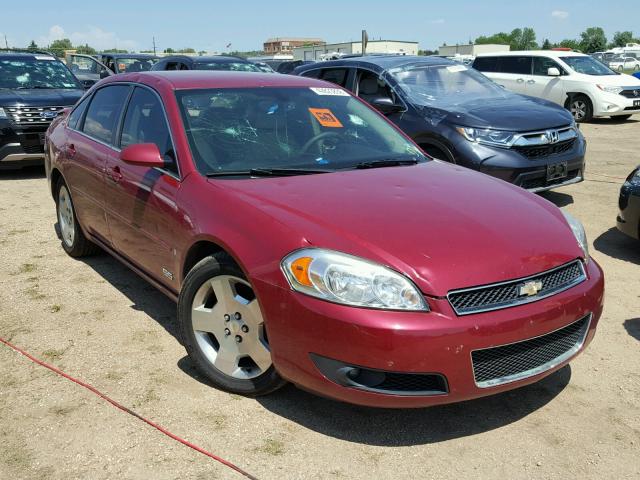 2G1WD58C769252541 - 2006 CHEVROLET IMPALA SUP 勃艮第红 照片 1