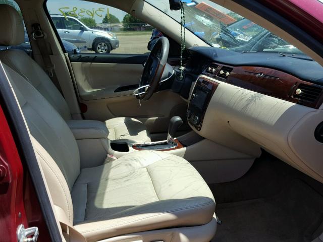 2G1WD58C769252541 - 2006 CHEVROLET IMPALA SUP 勃艮第红 照片 5