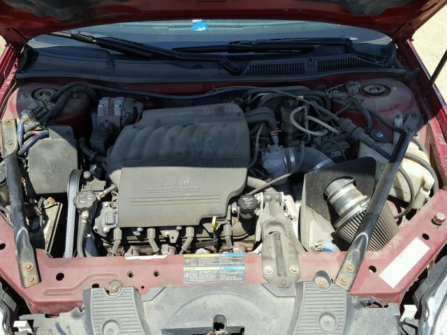 2G1WD58C769252541 - 2006 CHEVROLET IMPALA SUP 勃艮第红 照片 7