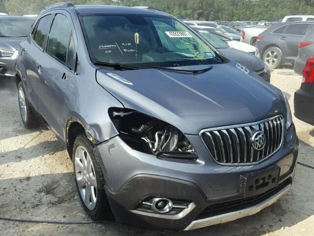 KL4CJBSB3FB154195 - 2015 BUICK ENCORE GRAY photo 1