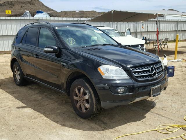 4JGBB86E57A266702 - 2007 MERCEDES-BENZ ML 350 BLACK photo 1