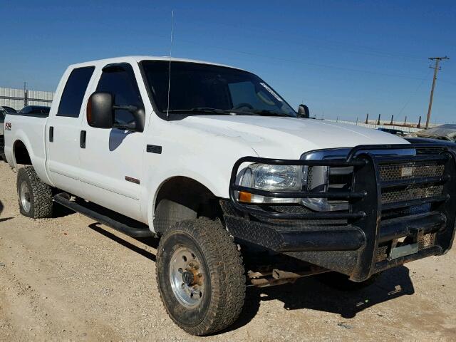 1FTNW21P34EB00632 - 2004 FORD F250 SUPER WHITE photo 1