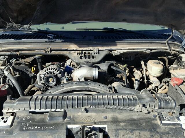 1FTNW21P34EB00632 - 2004 FORD F250 SUPER WHITE photo 7