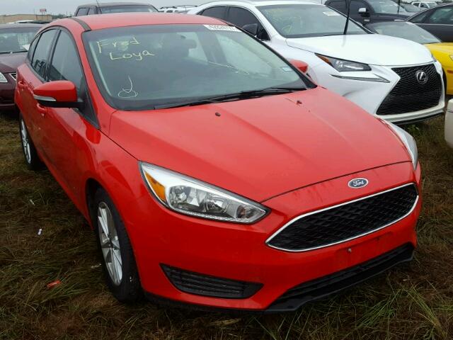 1FADP3K20FL368057 - 2015 FORD FOCUS RED photo 1