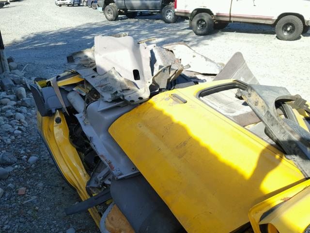 5N1ED28T5YC517854 - 2000 NISSAN XTERRA YELLOW photo 10