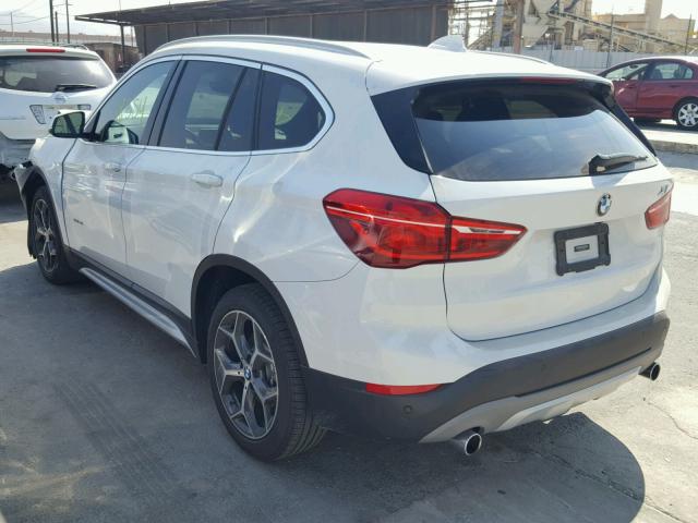 WBXHU7C35H5H35373 - 2017 BMW X1 SDRIVE2 WHITE photo 3