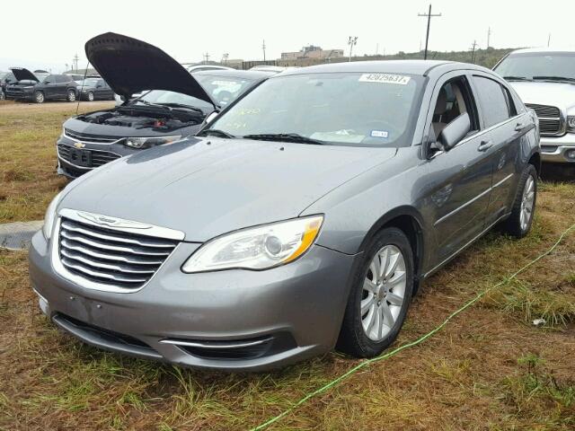 1C3CCBBBXCN154841 - 2012 CHRYSLER 200 TOURIN SILVER photo 2