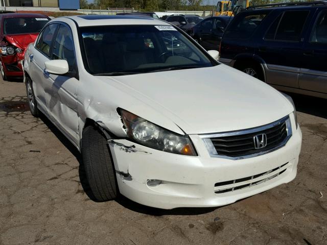 1HGCP3F85AA031958 - 2010 HONDA ACCORD EXL WHITE photo 1