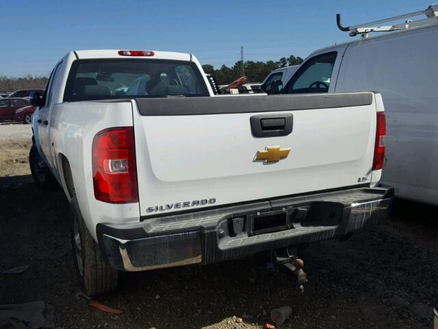 1GC1CVCG5CF214713 - 2012 CHEVROLET SILVERADO WHITE photo 3