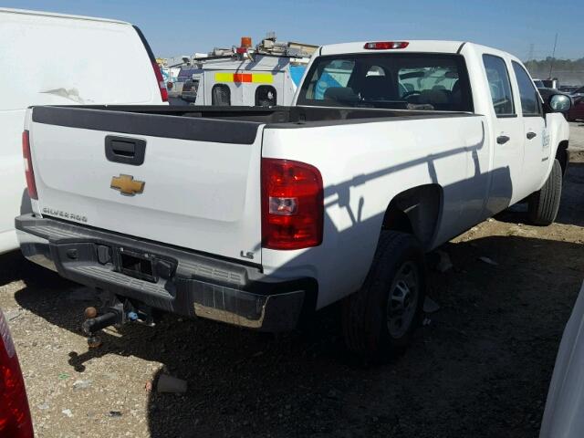 1GC1CVCG5CF214713 - 2012 CHEVROLET SILVERADO WHITE photo 4