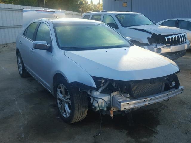 3FAHP0HA5CR329038 - 2012 FORD FUSION SE SILVER photo 1