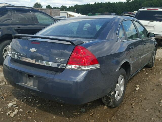 2G1WT58N481216439 - 2008 CHEVROLET IMPALA GRAY photo 4