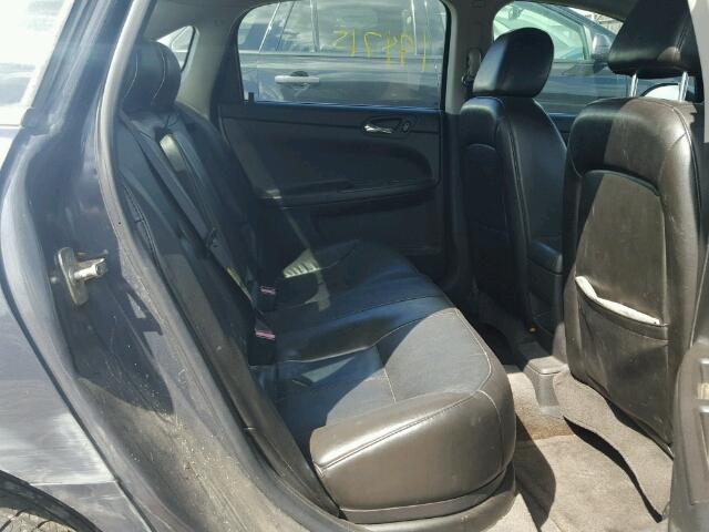 2G1WT58N481216439 - 2008 CHEVROLET IMPALA GRAY photo 6