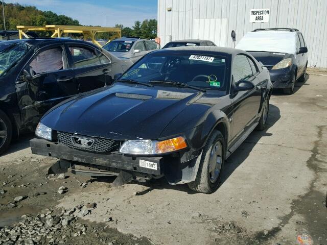 1FAFP4049XF214580 - 1999 FORD MUSTANG BLACK photo 2