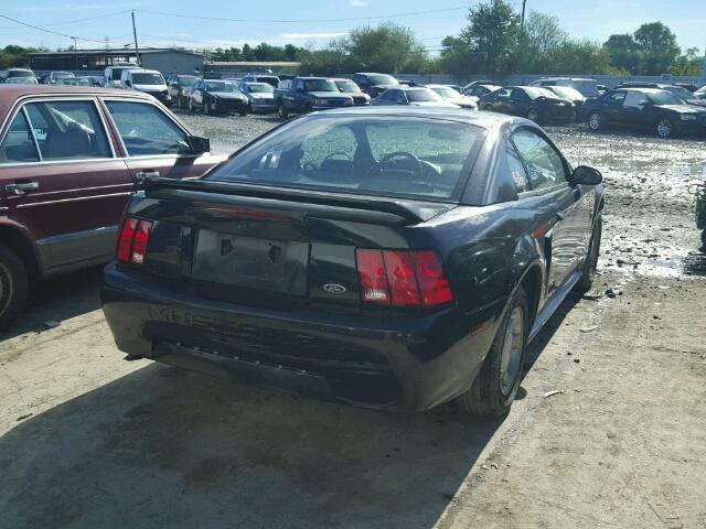 1FAFP4049XF214580 - 1999 FORD MUSTANG BLACK photo 4