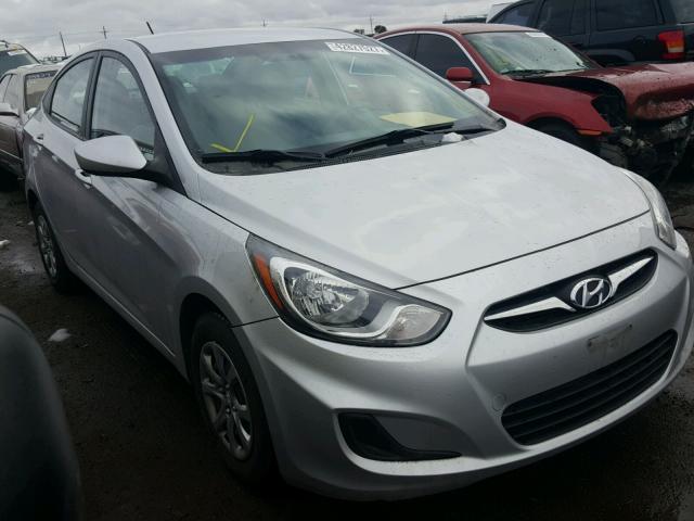 KMHCT4AE8DU438037 - 2013 HYUNDAI ACCENT GLS SILVER photo 1