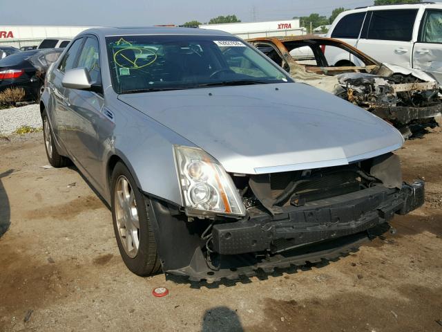 1G6DM577780109902 - 2008 CADILLAC CTS SILVER photo 1