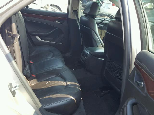 1G6DM577780109902 - 2008 CADILLAC CTS SILVER photo 6