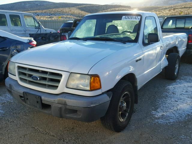 1FTYR10UX3PA64284 - 2003 FORD RANGER WHITE photo 2