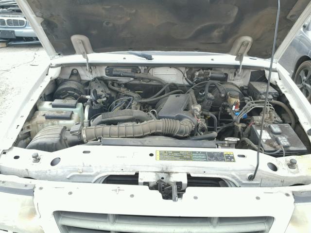 1FTYR10UX3PA64284 - 2003 FORD RANGER WHITE photo 7