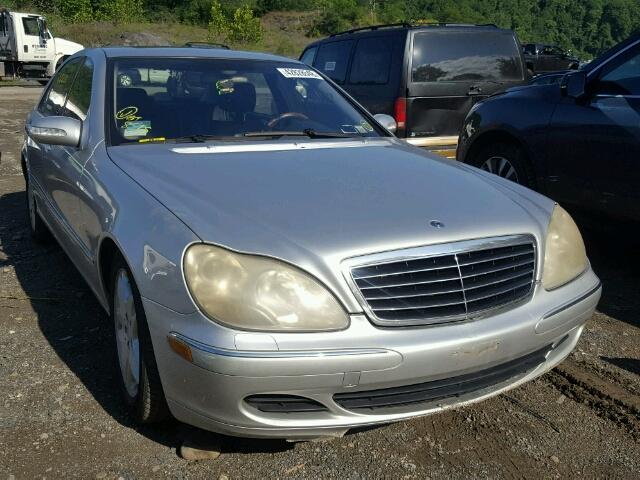WDBNG70J33A332482 - 2003 MERCEDES-BENZ S 430 SILVER photo 1