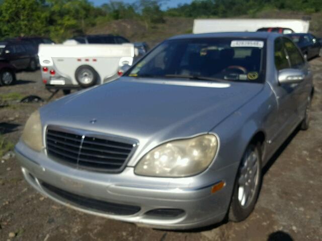 WDBNG70J33A332482 - 2003 MERCEDES-BENZ S 430 SILVER photo 2