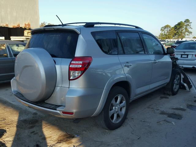 2T3YF4DV7BW064131 - 2011 TOYOTA RAV4 LIMIT SILVER photo 4