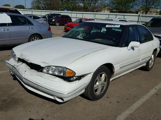 1G2HX52K6XH208653 - 1999 PONTIAC BONNEVILLE WHITE photo 2