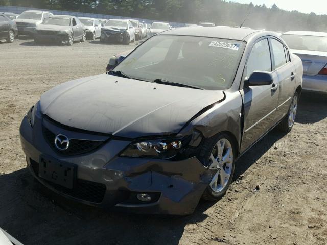 JM1BK32GX81187204 - 2008 MAZDA 3 I GRAY photo 2