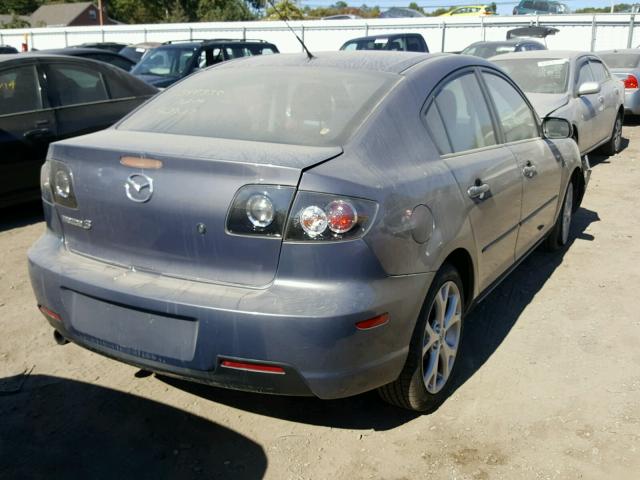 JM1BK32GX81187204 - 2008 MAZDA 3 I GRAY photo 4