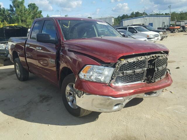 1C6RR6GT2ES314381 - 2014 RAM 1500 SLT BURGUNDY photo 1