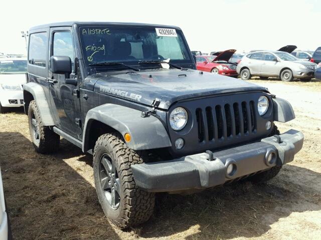 1C4AJWAG4HL683895 - 2017 JEEP WRANGLER S BLACK photo 1