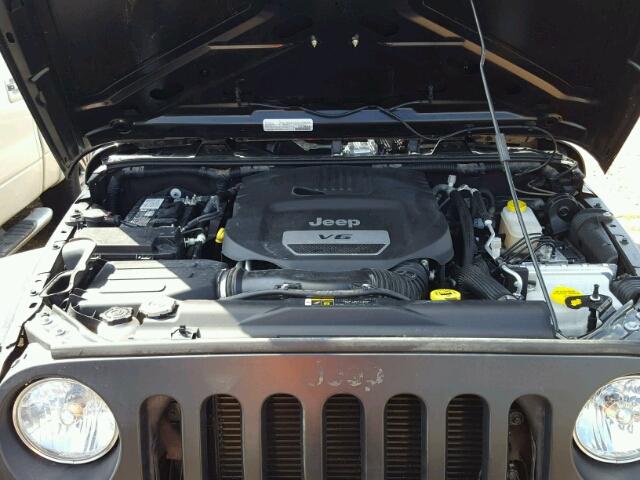 1C4AJWAG4HL683895 - 2017 JEEP WRANGLER S BLACK photo 7