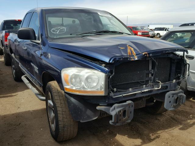 1D7HA18N16S638928 - 2006 DODGE RAM 1500 BLUE photo 1