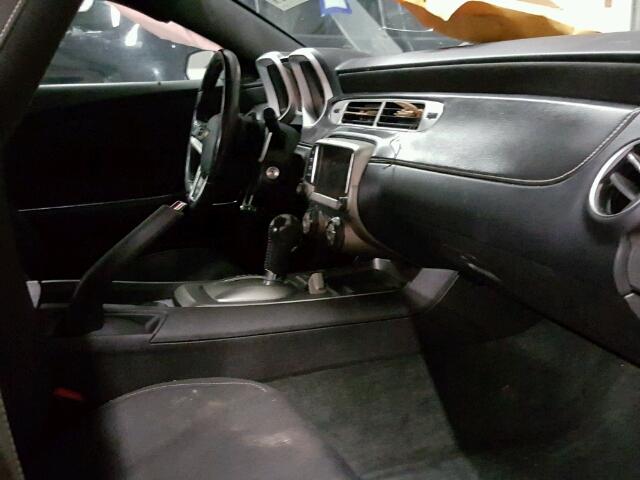 2G1FB1E32D9202677 - 2013 CHEVROLET CAMARO LT BLACK photo 5