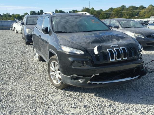 1C4PJMDS8GW278702 - 2016 JEEP CHEROKEE L BLACK photo 1