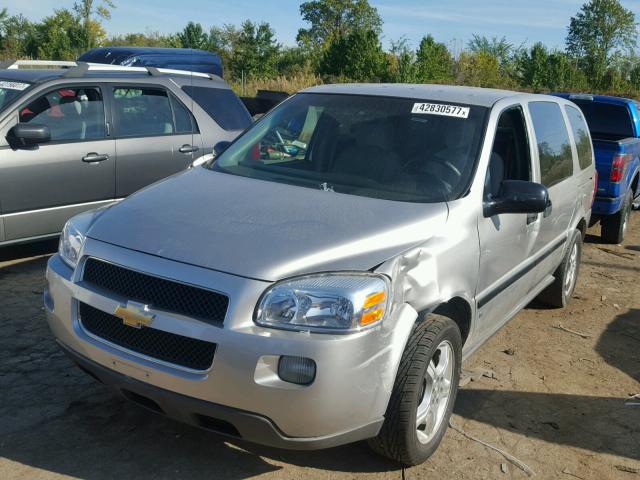 1GNDV23197D169284 - 2007 CHEVROLET UPLANDER SILVER photo 2