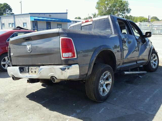 1C6RR6NT8ES448802 - 2014 RAM 1500 LARAM GRAY photo 4