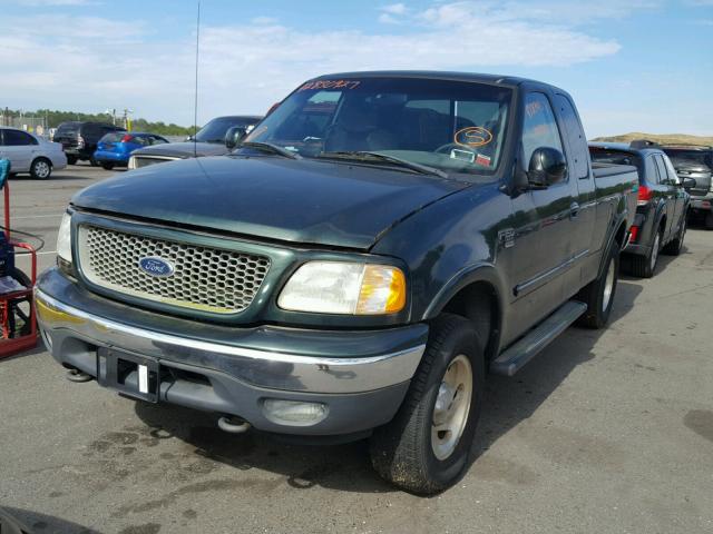 1FTRX18L51NB51945 - 2001 FORD F150 Yaşıl foto 2
