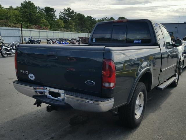 1FTRX18L51NB51945 - 2001 FORD F150 Yaşıl foto 4