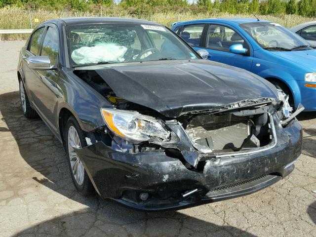 1C3CCBCG6DN629459 - 2013 CHRYSLER 200 LIMITE BLACK photo 1