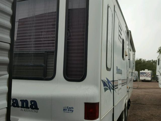 4YDF3282814053677 - 2001 KEYSTONE MONTANA WHITE photo 4