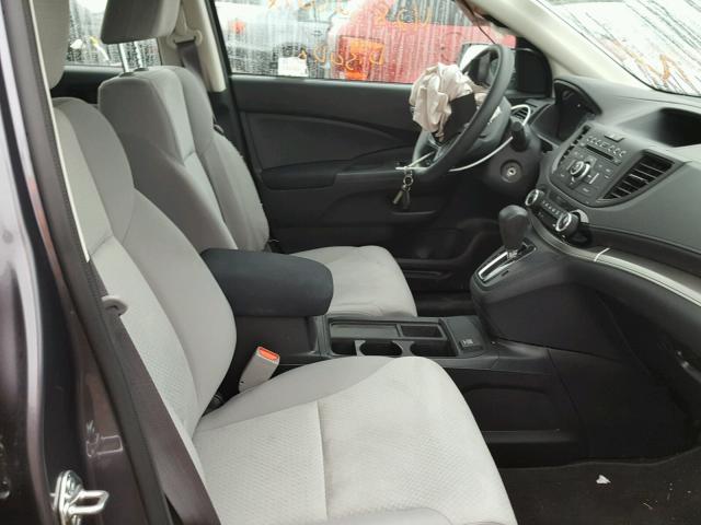 5J6RM4H33GL140919 - 2016 HONDA CR-V LX GRAY photo 5