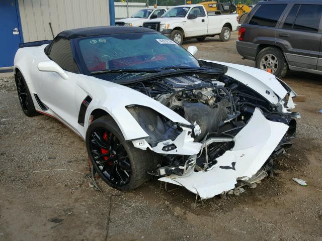 1G1YS3D67G5613235 - 2016 CHEVROLET CORVETTE 2 WHITE photo 1