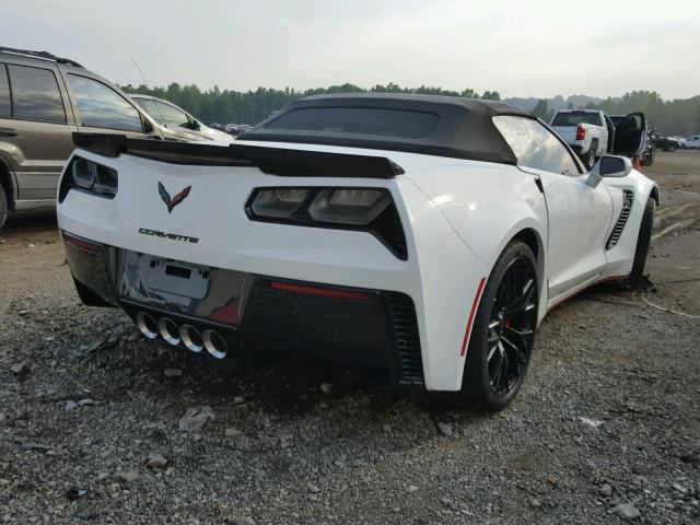 1G1YS3D67G5613235 - 2016 CHEVROLET CORVETTE 2 WHITE photo 4