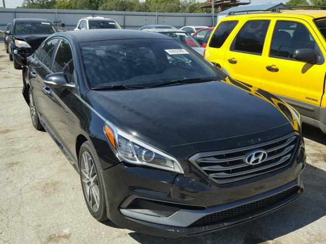 5NPE34AB5FH209587 - 2015 HYUNDAI SONATA SPO BLACK photo 1