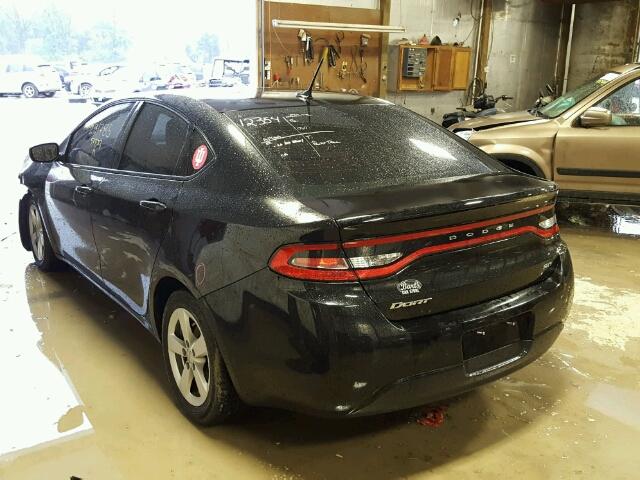 1C3CDFBB5FD281785 - 2015 DODGE DART SXT BLACK photo 3